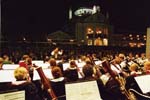 Gottfried Veit bei der Aufführung der FEUERWERKSMUSIK