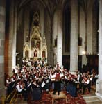 Gottfried Veit bei einem Kirchenkonzert in St. Pauls