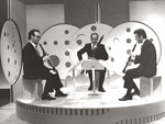 Gottfried Veit mit dem Holzbläsertrio SPIELLEUT