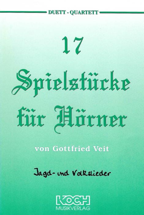 Spielstücke für ein, zwei, drei und vier Hörner (1996)