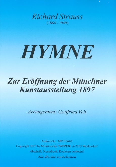 HYMNE von Richard Strauss (2025)